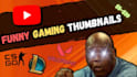 create cheap gaming youtube thumbnails