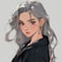 stylized character model, 3d low poly game character anime