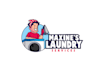 create amazing laundromat, clean, laundry logo design