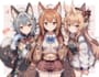 draw anime art style furry characters