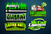 makes landscape and lawn care logo