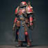 fabricate a warhammer 40k space marine impression
