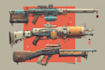 design stunning weapon concept art for games and projects