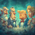 make a political cartoon art