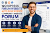 wordpress forum website, autoblog website community website forum