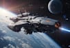 making a sci fi spaceship art
