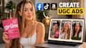 create facebook video ads, ai ugc video ads, ai product ads for business