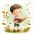design children story book cover