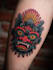 create sleeve tattoo design in geometric style