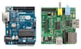 do c coding of iot project using raspberry pi and arduino program, firmware