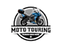 design motorcycle logo with creative concepts