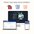 build responsive and modern websites using HTML, CSS, javascript