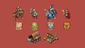 pixel character sprite sheet animation rpg maker pixel game asset pixel tileset
