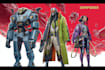 draw cyberpunk style character into city gaming