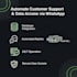 create a custom whatsapp bot according to your requirements
