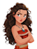 do cute disney cartoon portrait