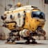 design premium 3d sci fi mech and vehicle concept illustrations
