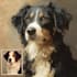 create realistic digital pet portrait dog, cat, horse