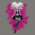 design anime character sprite with danganronpa expressions