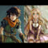 create unique roleplaying characters in anime style
