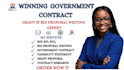 write winning rfp, rfi, rfq, bid proposals, government contract, grant writing