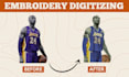 do emb, patch, badge, and embroidery, logo digitizing