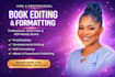 kdp book editing book formatting for amazon kdp paperback kindle book formatting