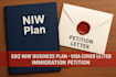 write eb2 niw business plan, immigration petition, visa cover letter uscis