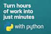 automate your excel data processing using python