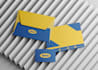 design professional envelope, business card and letterhead