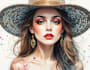 paint pin up and cartoon illustrations