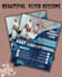 design beautiful flyer, brochure, poster and postcards  etc