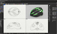 do 3d modelling in rhino and blender