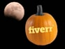 put your logo on a pumpkin for halloween
