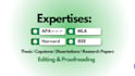 professionally proofread and format your thesis, dissertation or research paper