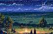 pixel art tileset, background, character 2d game art, pixel game animation
