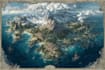 make fantasy map illustration