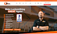 build responsive locksmith website locksmith landing page home security website