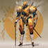do custom illustration hero robot gundan