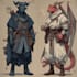 paint fantasy sci fi illustration and character design