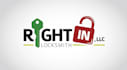 do modern super locksmith, key, lock logo design