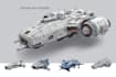 design a spaceship, vehicle illustration