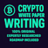 write and design crypto white paper