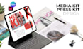 design your stunning influencer media kit and press kit