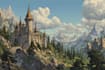 draw a natural landscape and background illustration