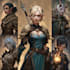 dnd character art and dnd character art
