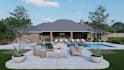 do house exterior 3d rendering architecture and 3d modelling