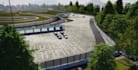 craft 3d cgi environment,autocity landscape,render racetrack,urban plan,car port