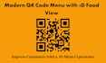 create an interactive 3d digital restaurant menu with qr code access