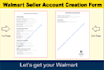 walmart seller account creation and ein etc